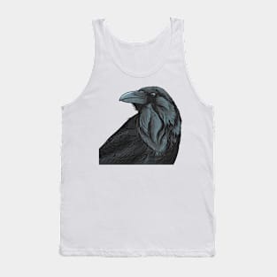 creepy raven Tank Top